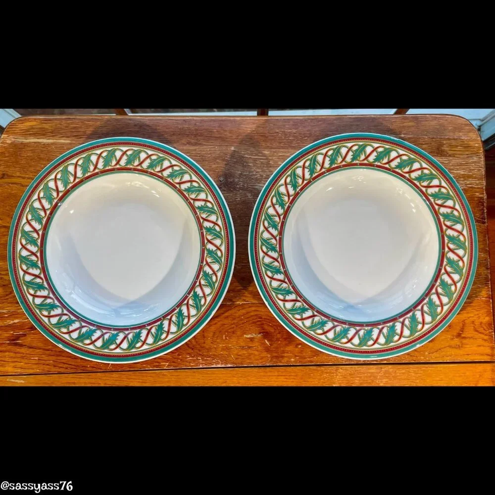 ▪️VTG▪️PIER 1▪️Set of 2 PERPER 63 Italian 9.25
